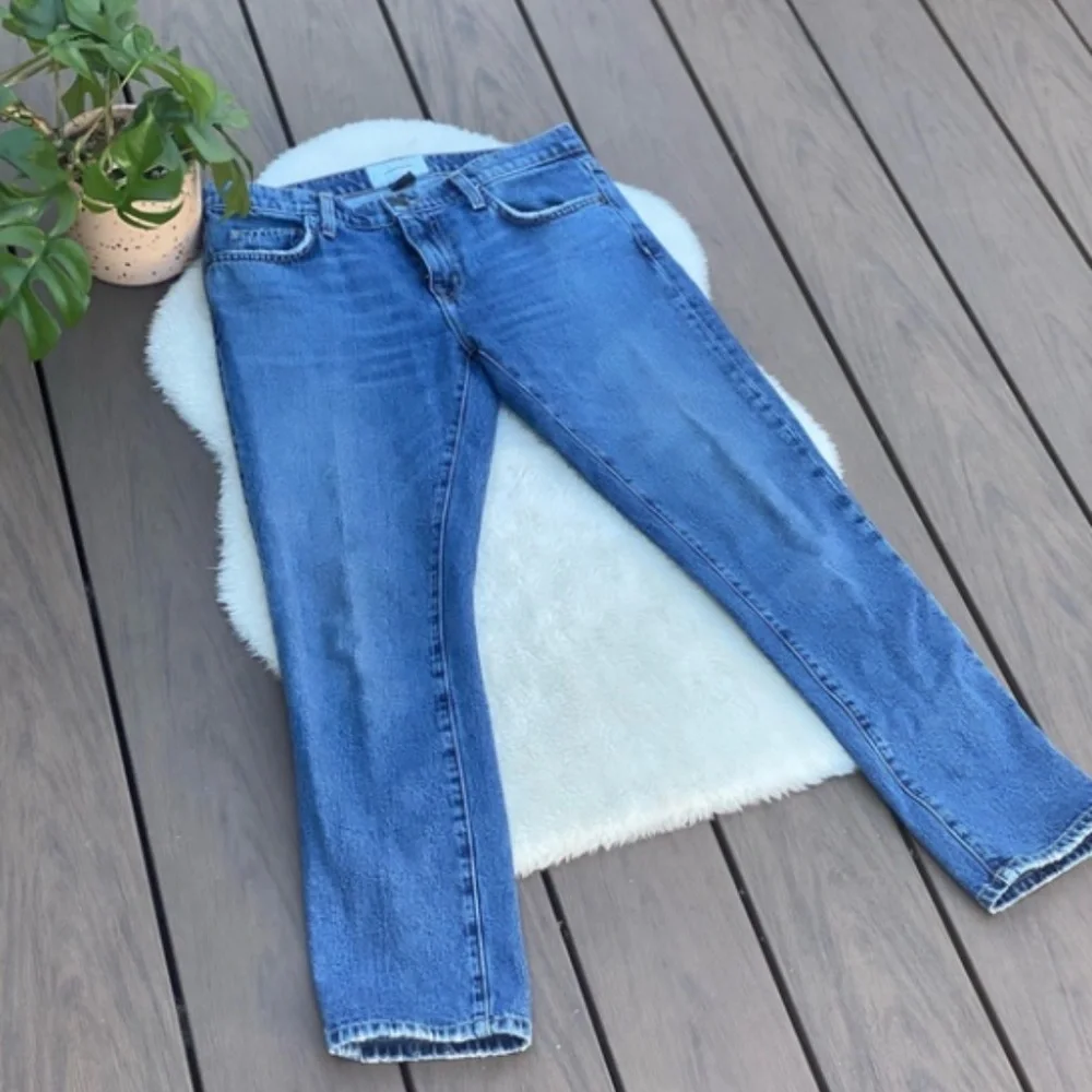 Current/Elliott The Crop Straight Jean - Picture 2 of 7